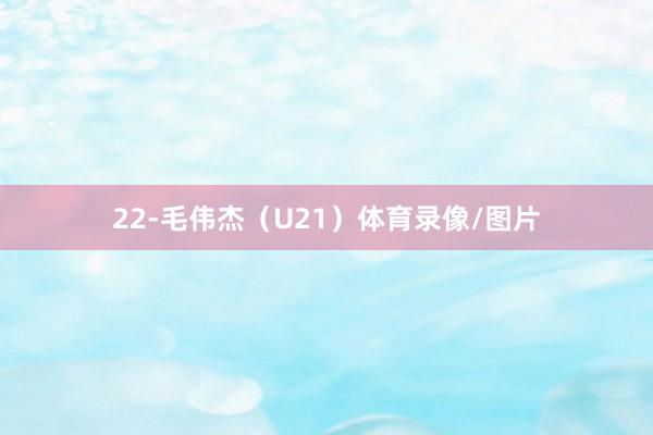 22-毛伟杰（U21）体育录像/图片