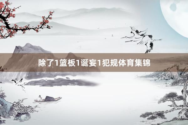 除了1篮板1诞妄1犯规体育集锦