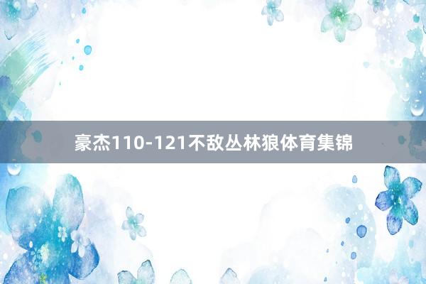 豪杰110-121不敌丛林狼体育集锦