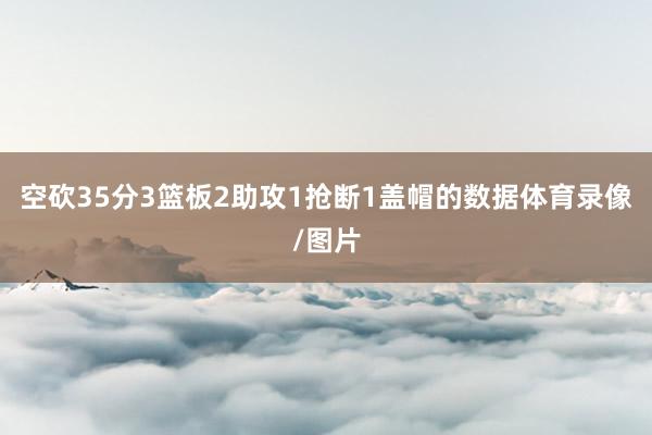 空砍35分3篮板2助攻1抢断1盖帽的数据体育录像/图片