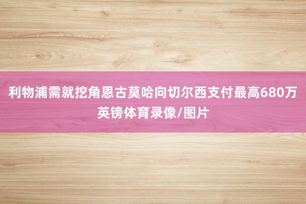 利物浦需就挖角恩古莫哈向切尔西支付最高680万英镑体育录像/图片