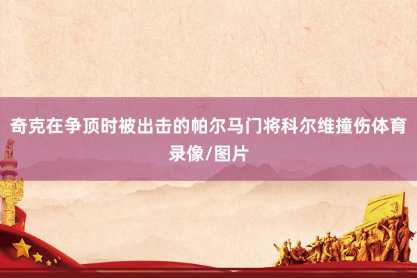 奇克在争顶时被出击的帕尔马门将科尔维撞伤体育录像/图片