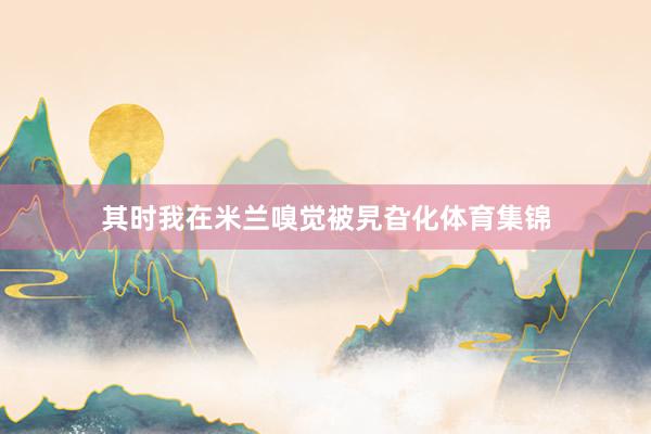 其时我在米兰嗅觉被旯旮化体育集锦